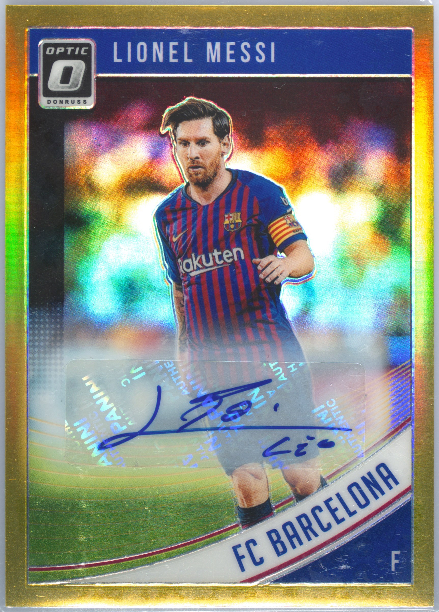 Lionel Messi  donruss Canvas /49 貴重 2016 Panini Donruss Lionel Messi Canvas Parallel Card /49 FC