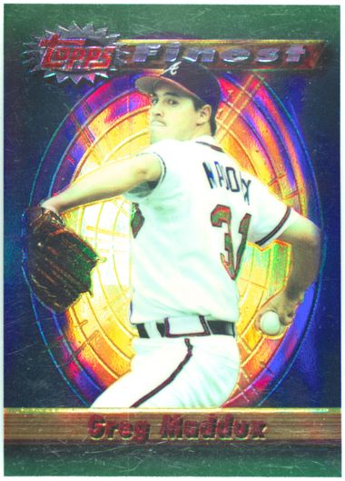 Auction Prices Realized Baseball Cards 1994 FINEST Greg Maddux