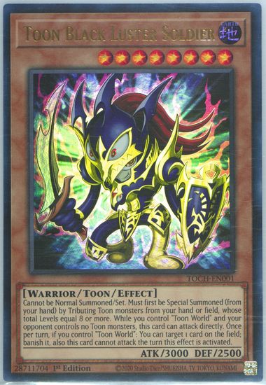英語版 TOCH-EN001 Toon Black Luster Soldier トゥーン・カオス