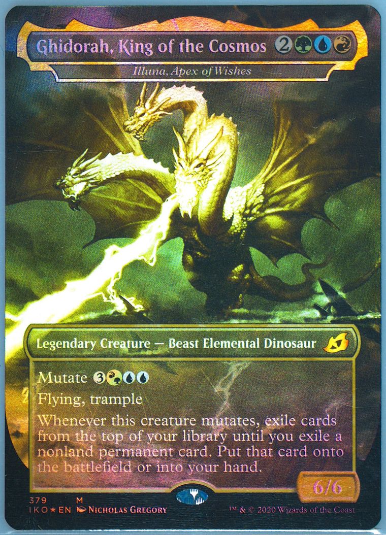 マジック：ザ・ギャザリング Ghidorah,King of the Cosmos Foil MTG Ghidorah, King Of The Cosmos - Theros - Foil - JPN - NM | eBay