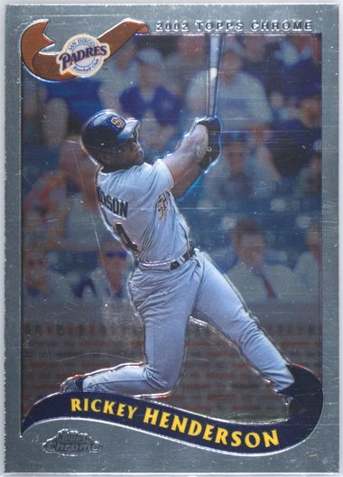 Auction Prices Realized Baseball Cards 2002 Topps Chrome Rickey 
