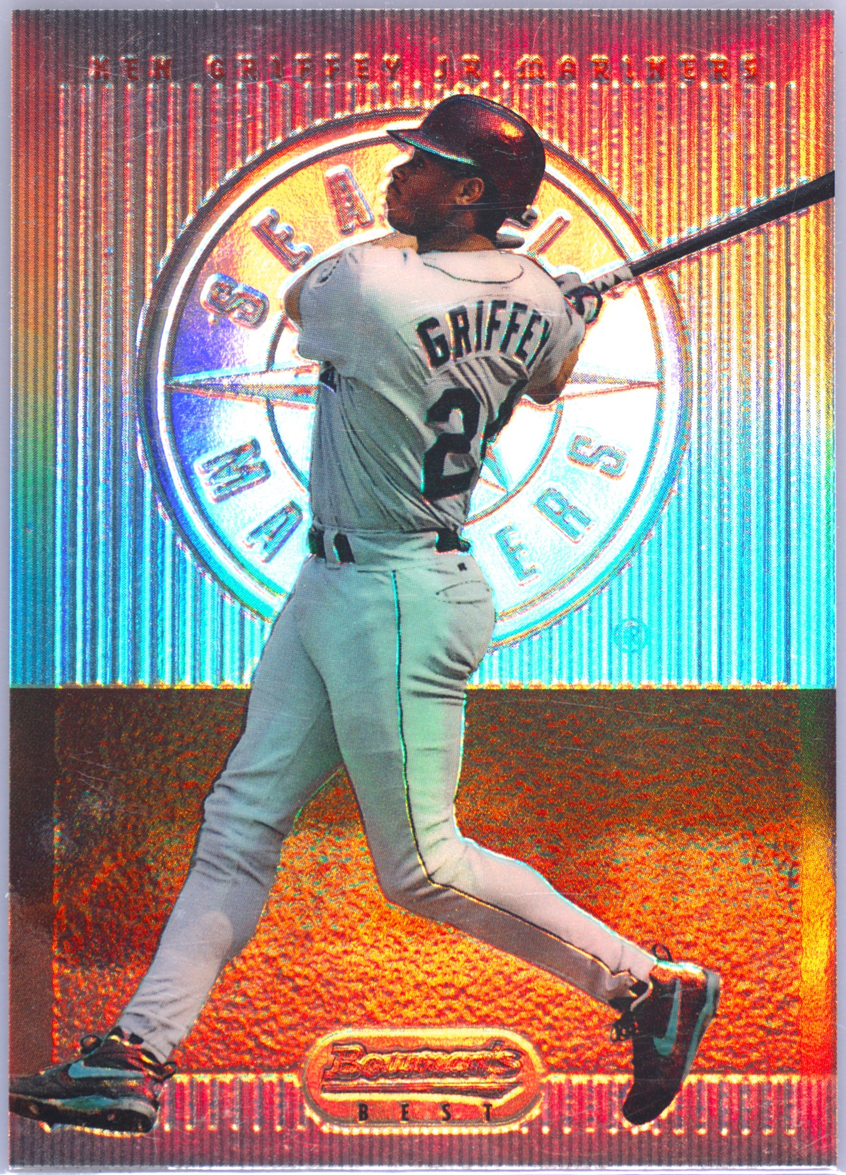 ケングリフィーjr bowmans best リフレクター ケングリフィーjr bowmans best リフレクター 1995 Bowman's Best Ken