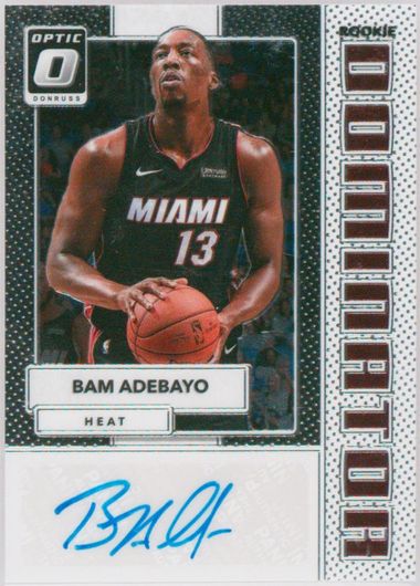 【63】 NBA カード Bam Adebayo RC optic 99シリ 63 Nba Card Bam Adebayo Rc Optic 99 Certified | eBay