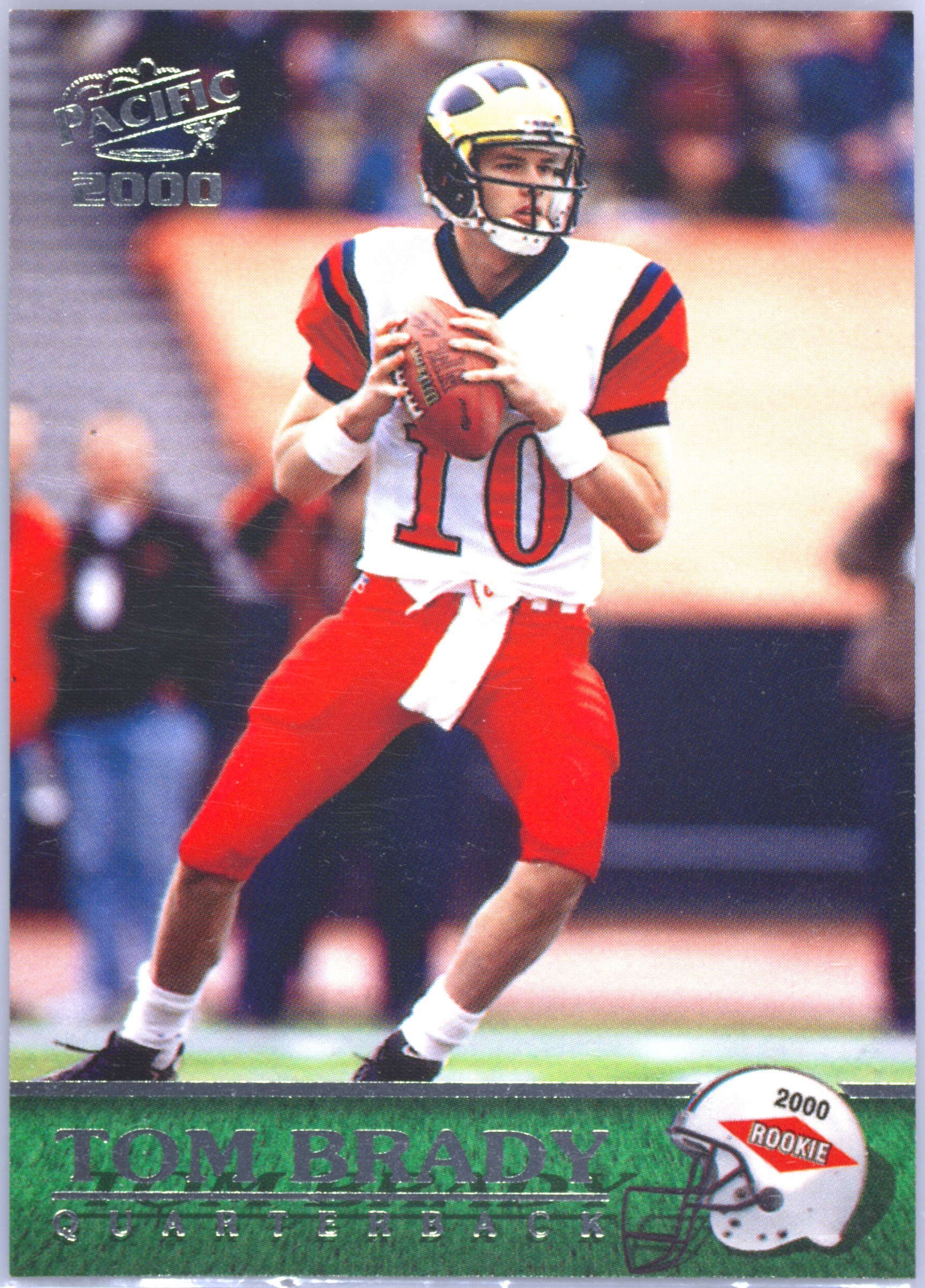 その他 2000 PACIFIC #403 TOM BRADY BGS 8.5 Spec Details