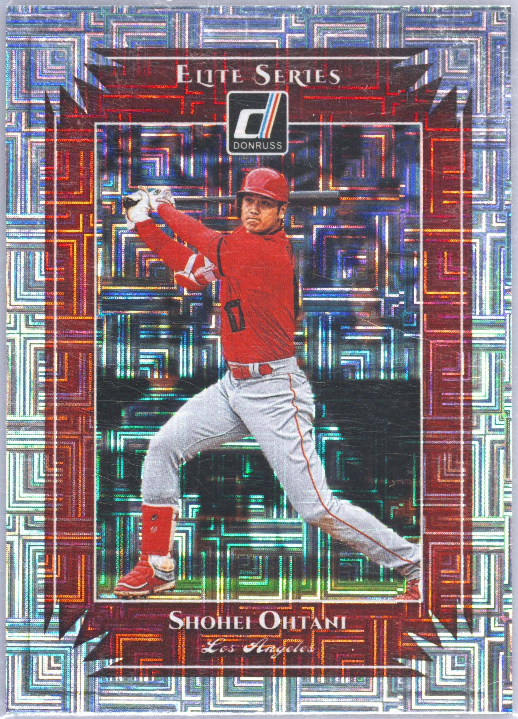 2019 Panini Donruss #ES2 Shohei Ohtani Elite Series Rapture PSA 9,