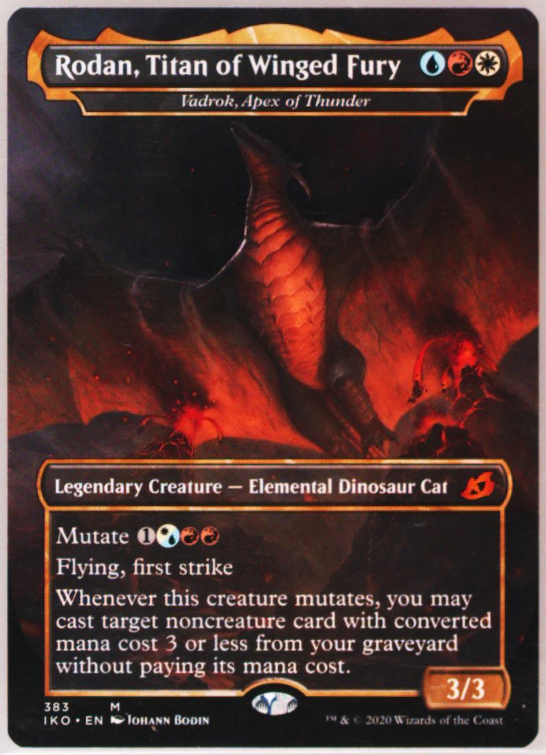 mtg rodan card Magic The Gathering - Ikoria Lair of Behemoths main image 1