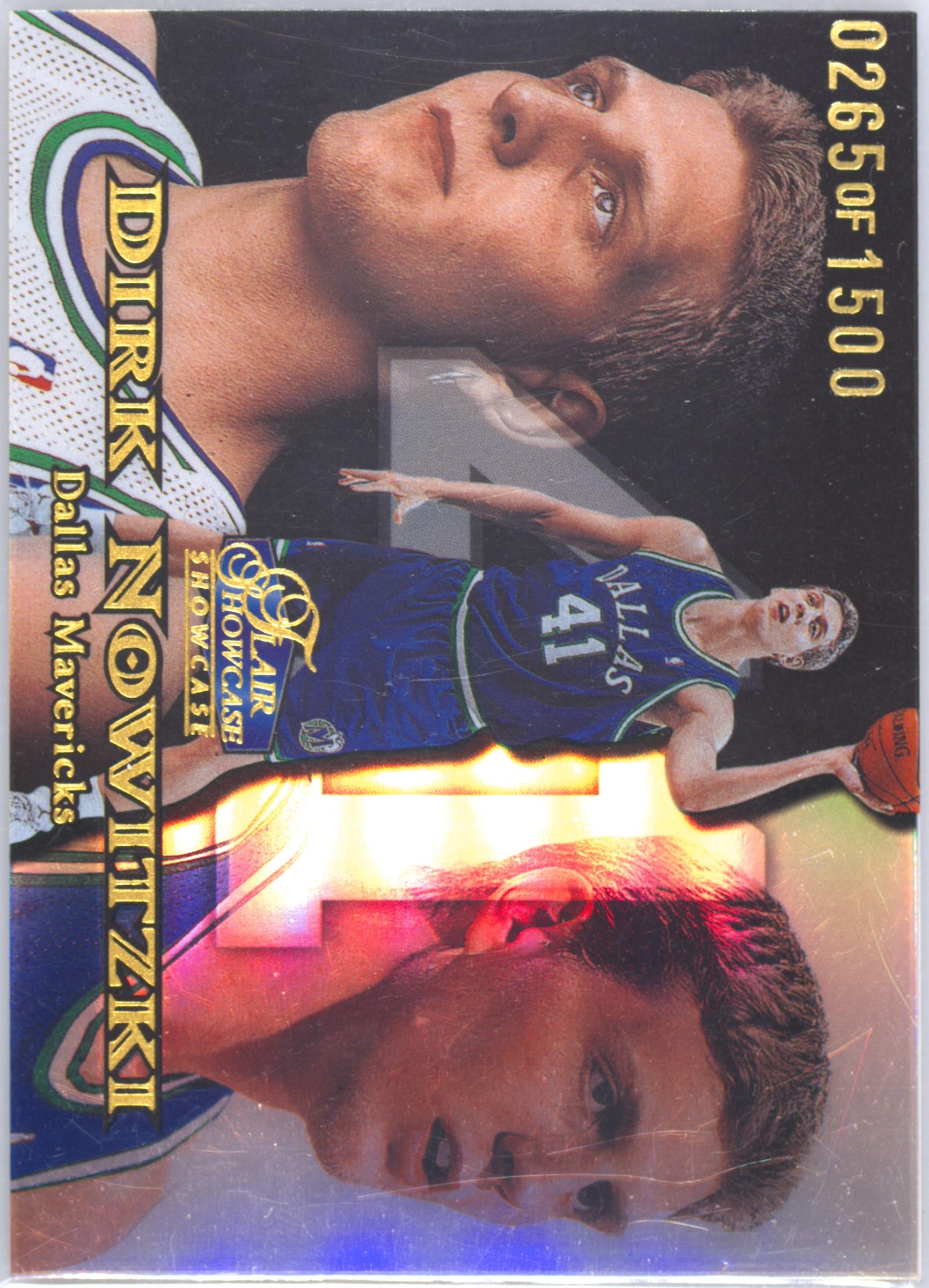 PSA 8] Dirk Nowitzki 1998 Flair Showcase