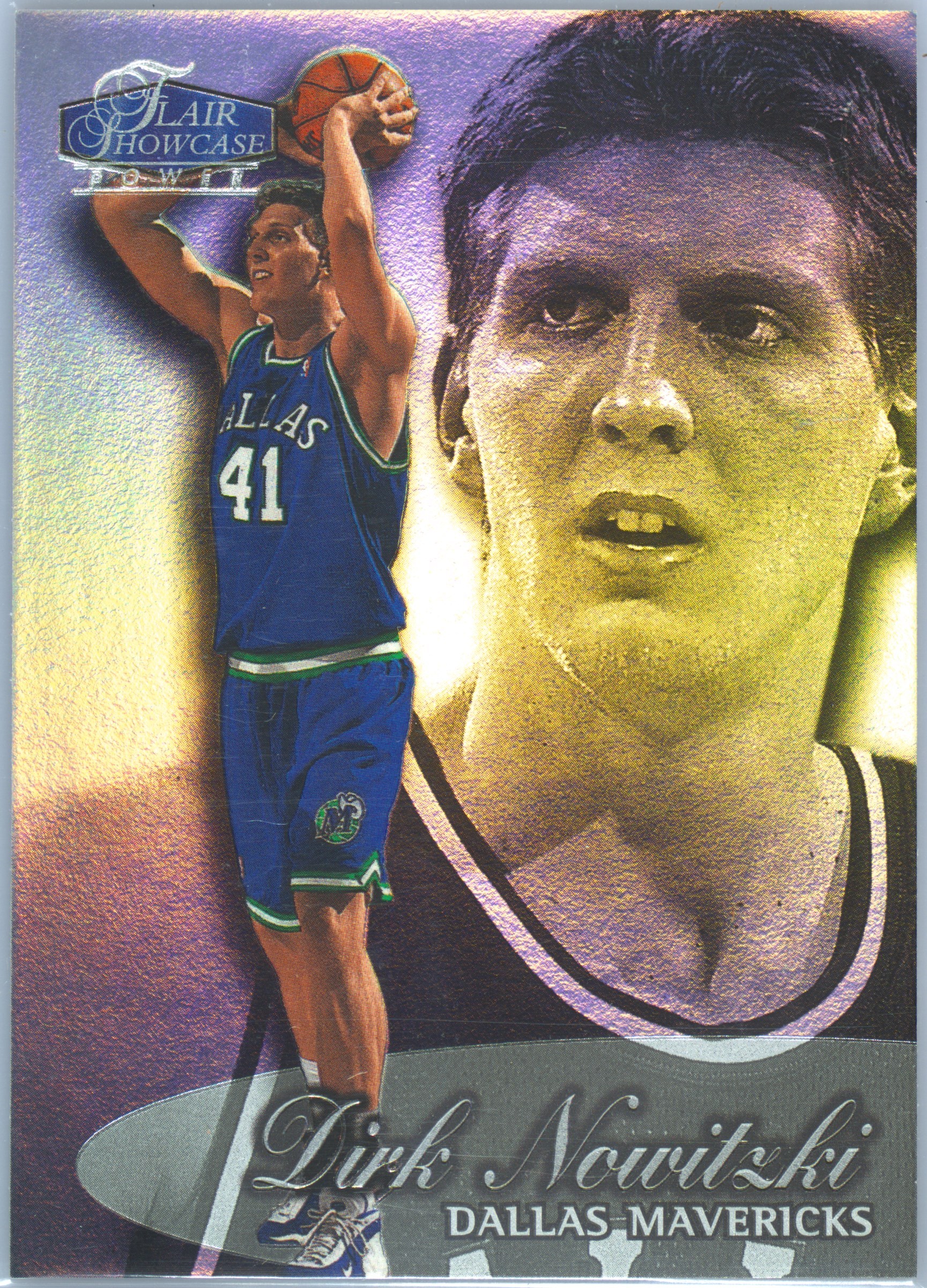 PSA 8] Dirk Nowitzki 1998 Flair Showcase