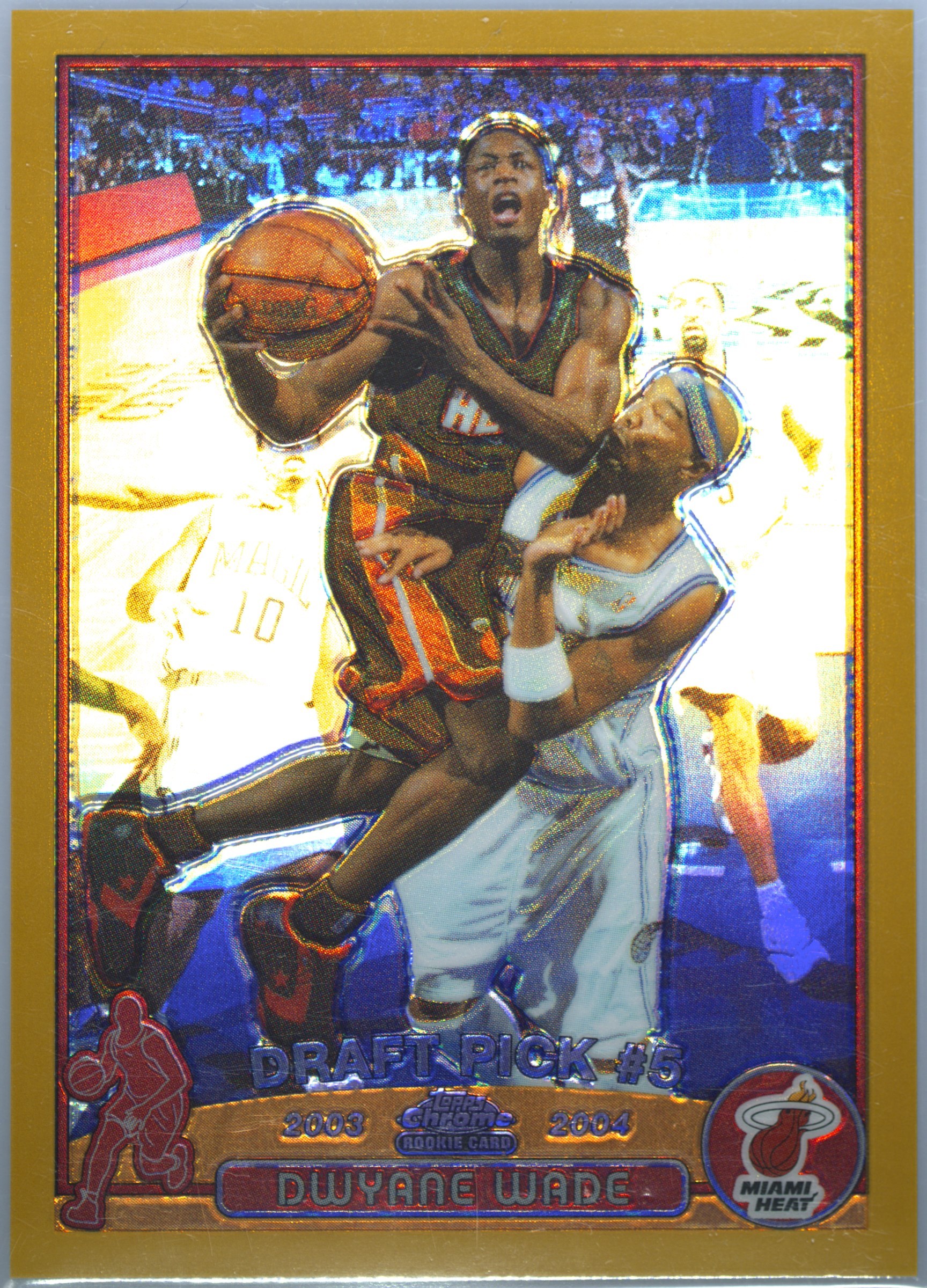 2003 Topps Chrome Dwayne Wade rc