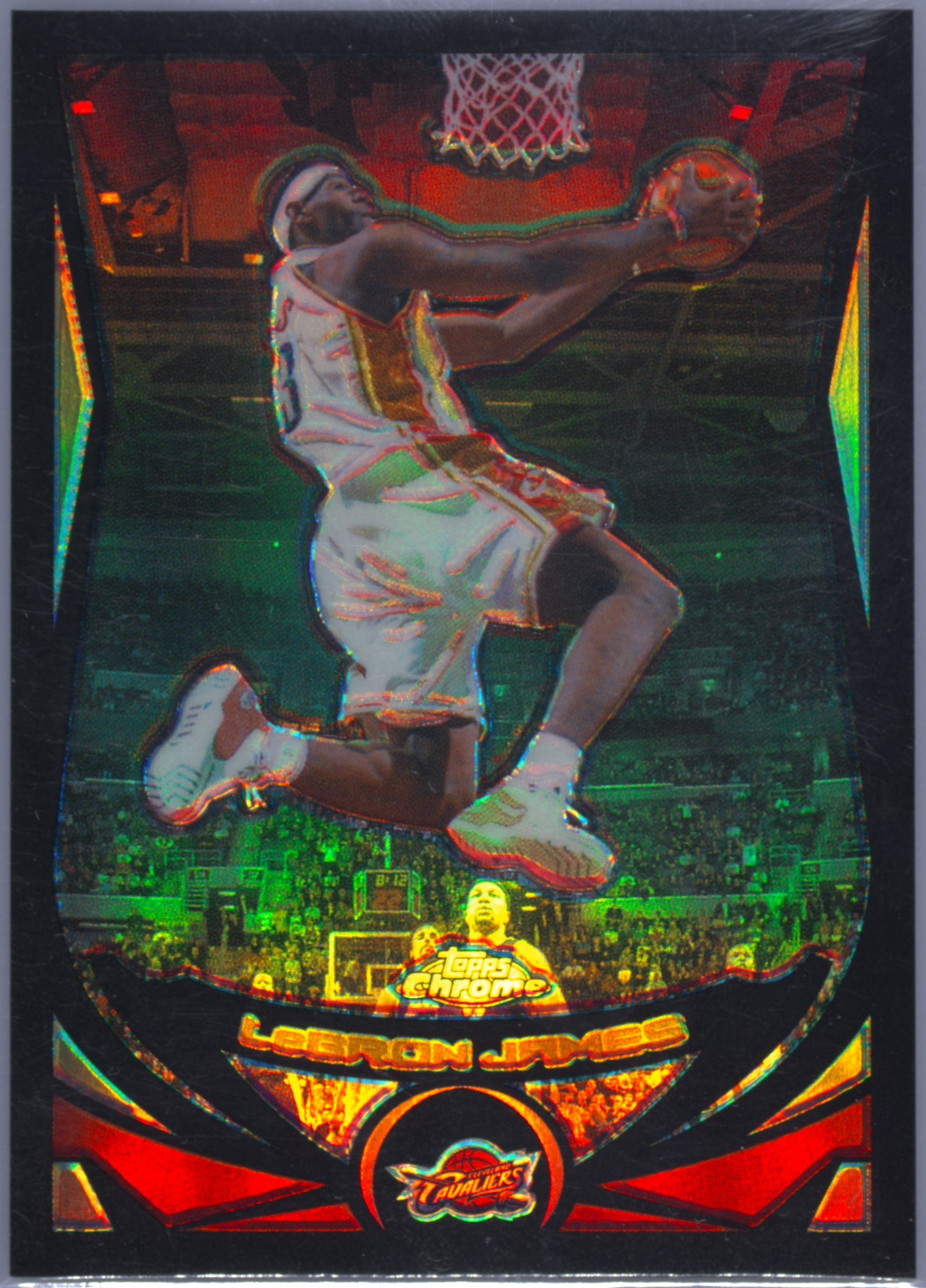 LEBRON JAMES -2004/2005 TOPPS CHROME #23