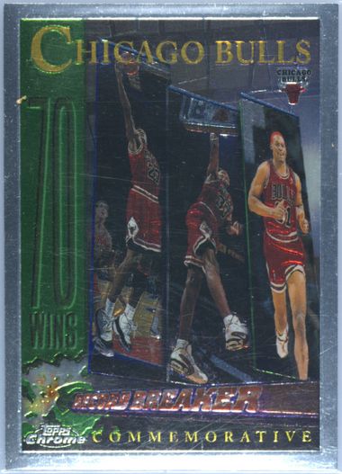Auction Prices Realized Basketball Cards 1996 TOPPS CHROME Chicago
