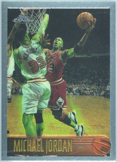 Auction Prices Realized Basketball Cards 1996 TOPPS CHROME Michael