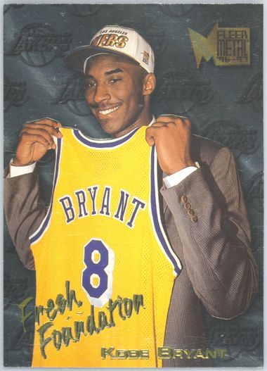 Auction Prices Realized Basketball Cards 1996 METAL Kobe Bryant