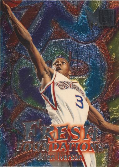 リアルアイバーソン Auction Prices Realized Basketball Cards 1996 METAL Allen Iverson