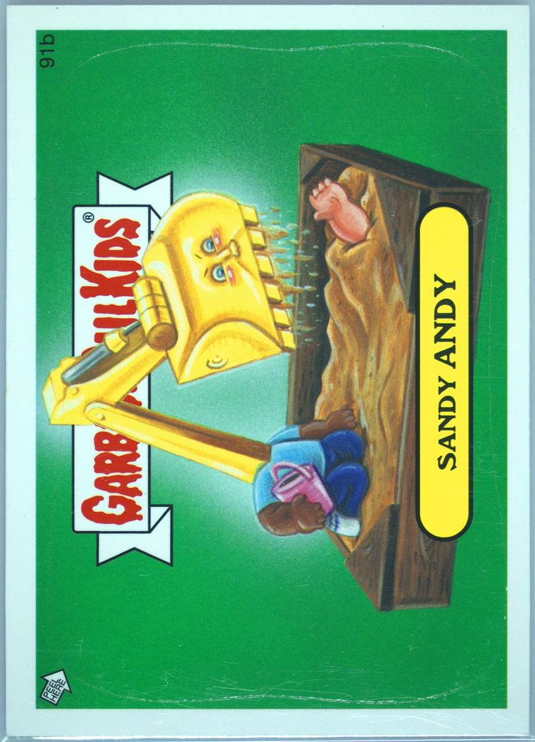 2013 Topps Garbage Pail Kids Series 2 #91b Sandy Andy front