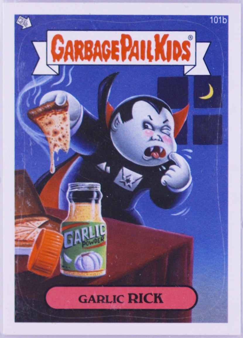 2013 Topps Garbage Pail Kids Mini Cards #101b Garlic Rick front