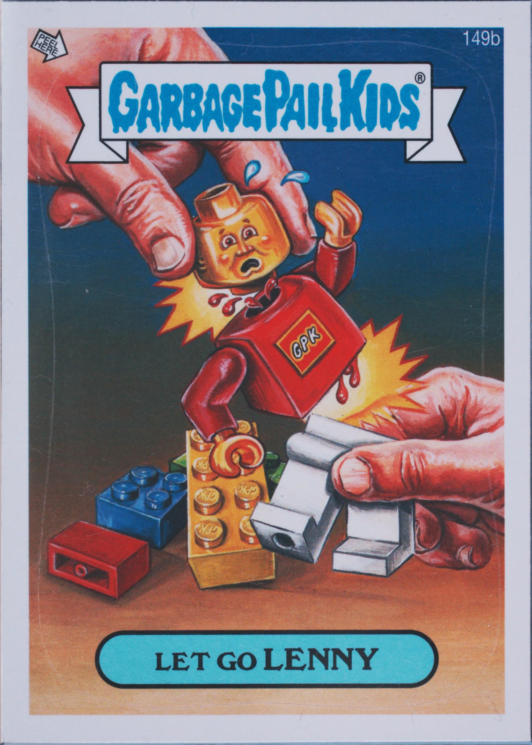 2013 Topps Garbage Pail Kids Series 3 #149b Let Go Lenny front