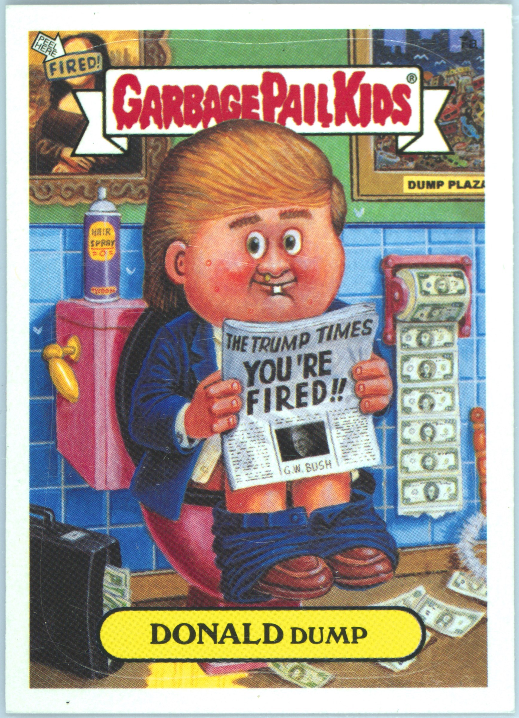 2013 Topps Garbage Pail Kids Series 3 Black #149b Let Go Lenny front