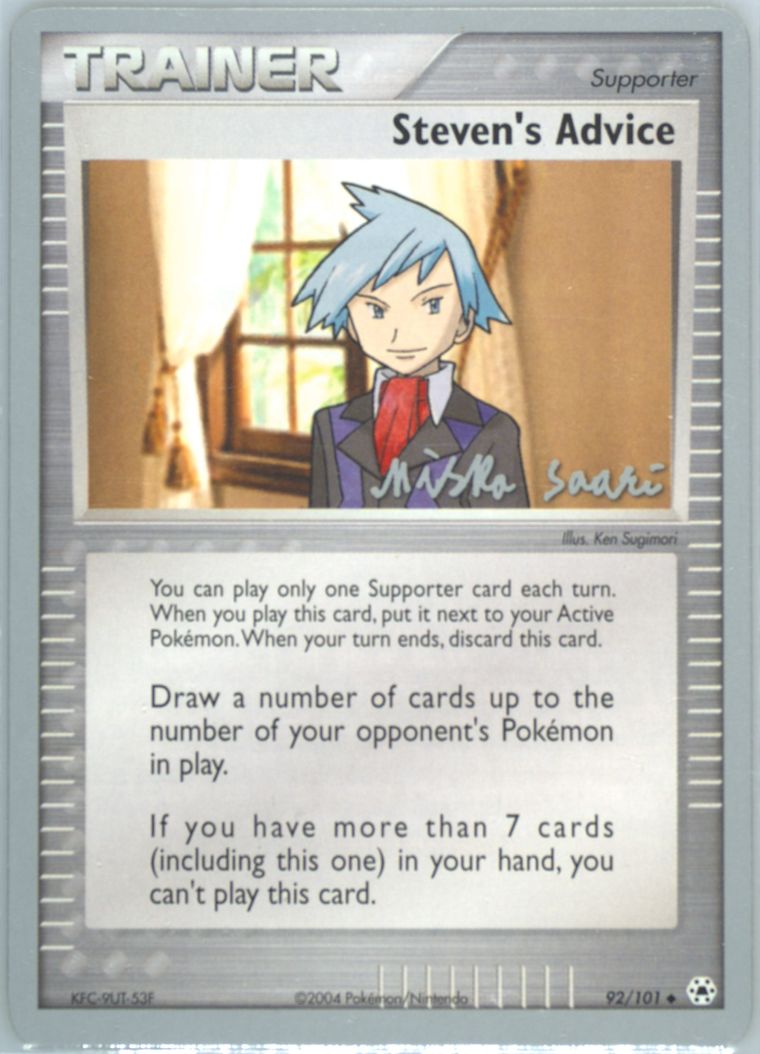 Steven's Advice (World Championship Decks)