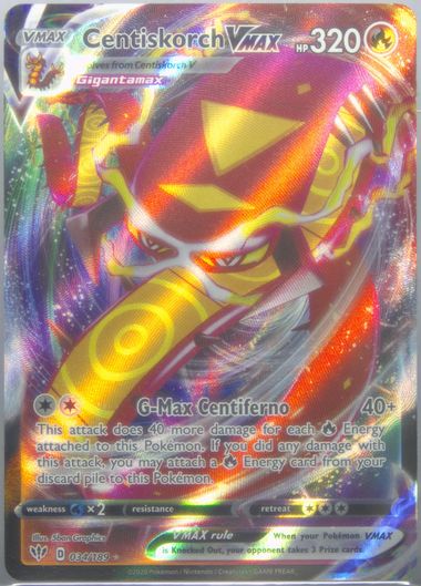 centiskorch pokemon card value Centiskorch VMAX LOR TG15 Special Illustration Rare EN NM+ main image 1