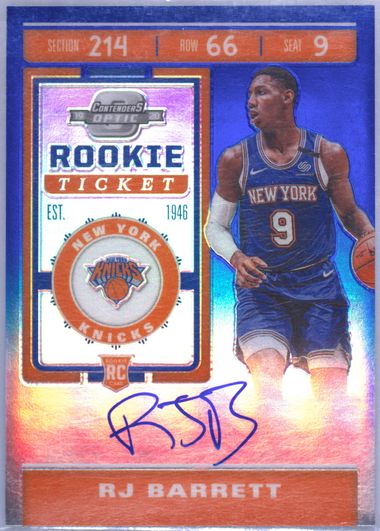 Auction Prices Realized Basketball Cards 2019 PANINI CONTENDERS