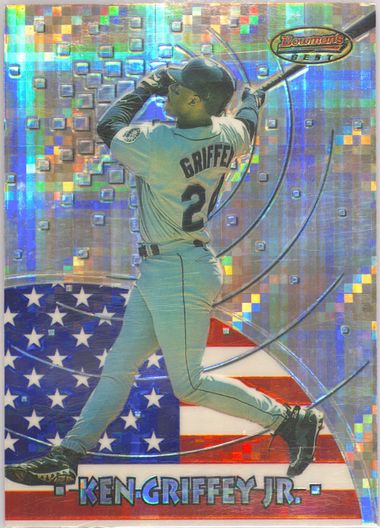 その他 KEN GRIFFEY Jr. BOWMAN  ATOMIC REFRACTOR 1997 Ken Griffey Jr Atomic Refractor Bowman's Best