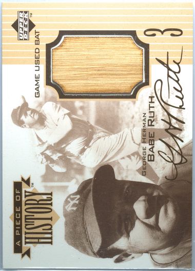 Upper Deck 1999 A Piece of History 500 CLUB ERNIE BANKS Game Used 