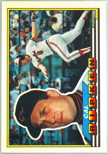 Auction Prices Realized Baseball Cards 1989 TOPPS BIG BASEBALL Cal