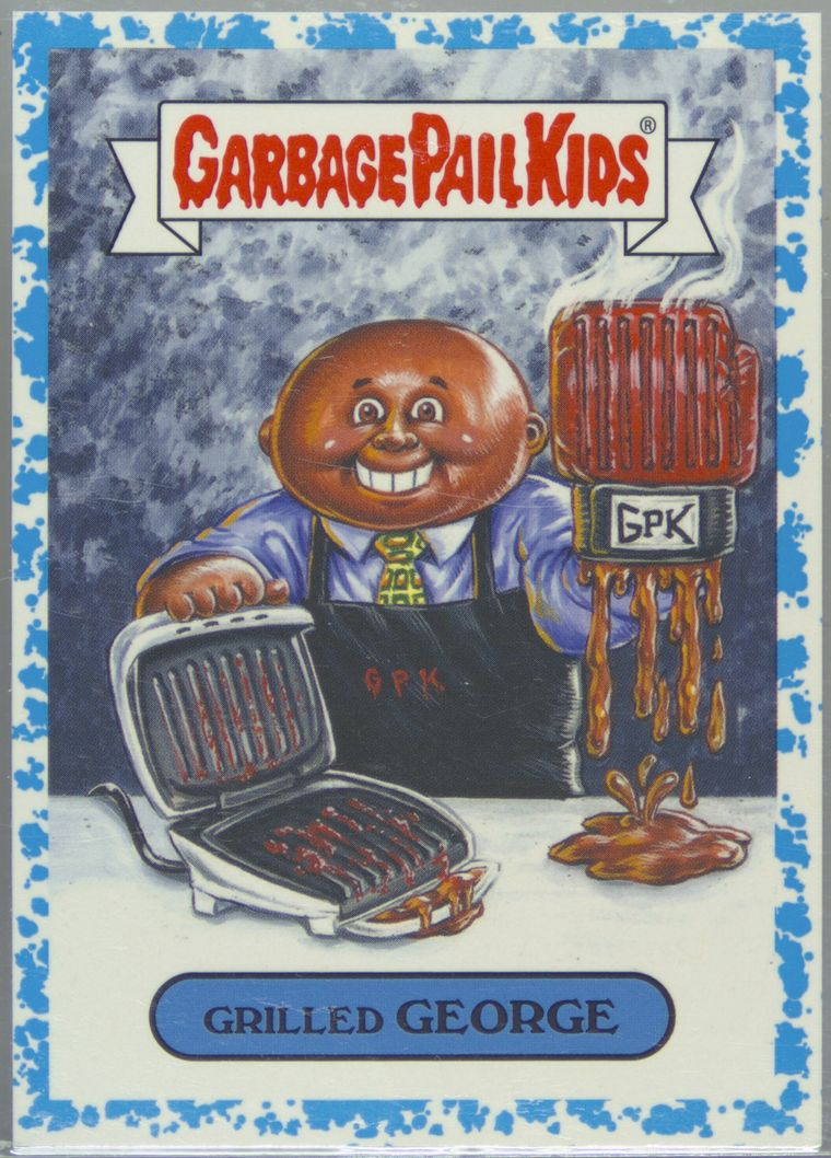 Grilled George #8a Spit Blue