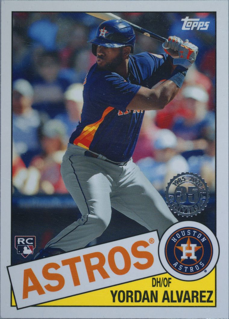 Yordan Alvarez #85tb18 PSA 9 Garbage Pail Kids card front