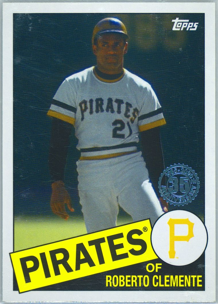 Roberto Clemente #85tb49 PSA 9 Garbage Pail Kids card front