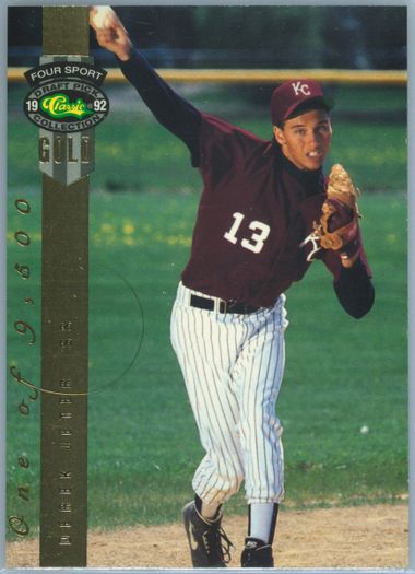 92-93 classic c3 set. #4 Derek Jeter rc fashion