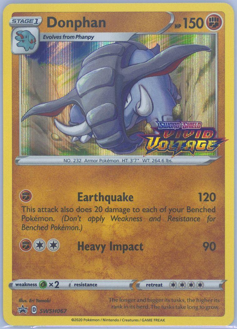 Donphan-Holo (SWSH Black Star Promos)