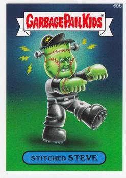 2015 Topps Garbage Pail Kids Series 1 #60b Stitched Steve front