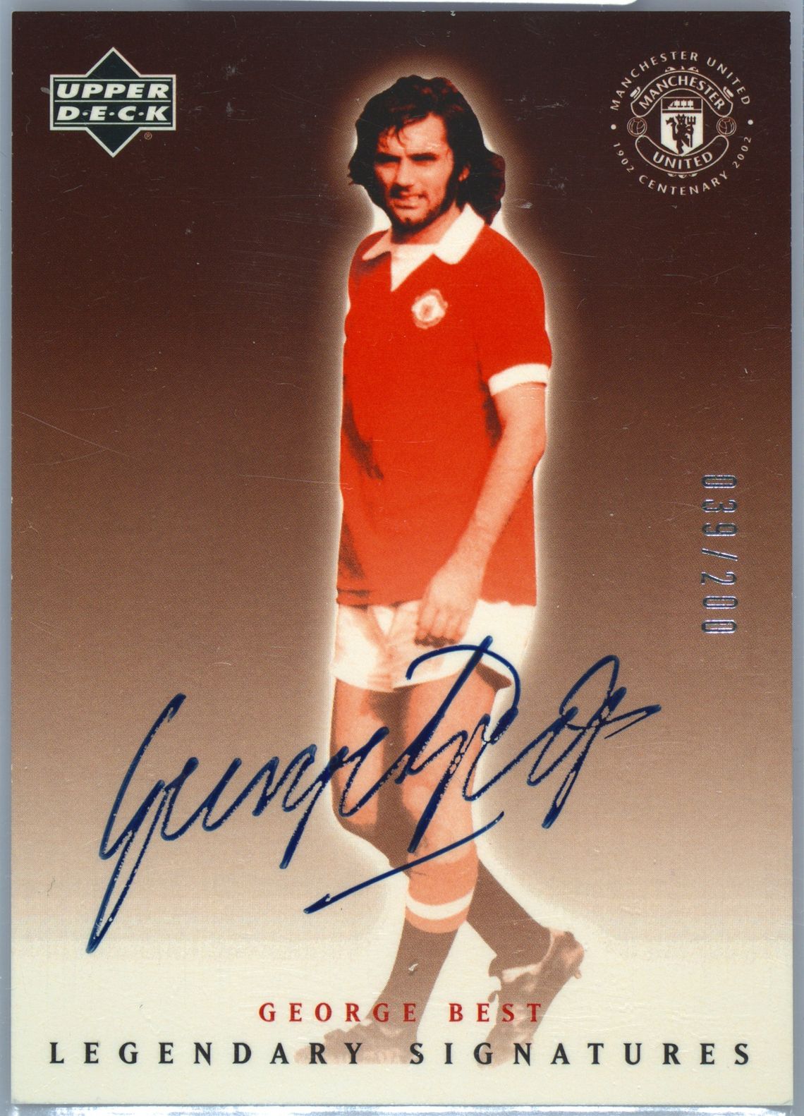 UPPER DECK MANCHESTER UNITED 2002 OGS-SP OLE GUNNAR