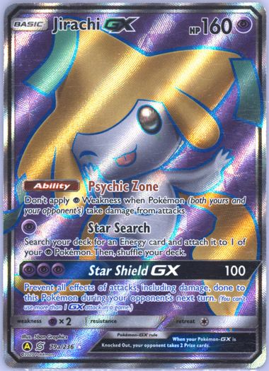 Newest 3 Jirachi GX Collections