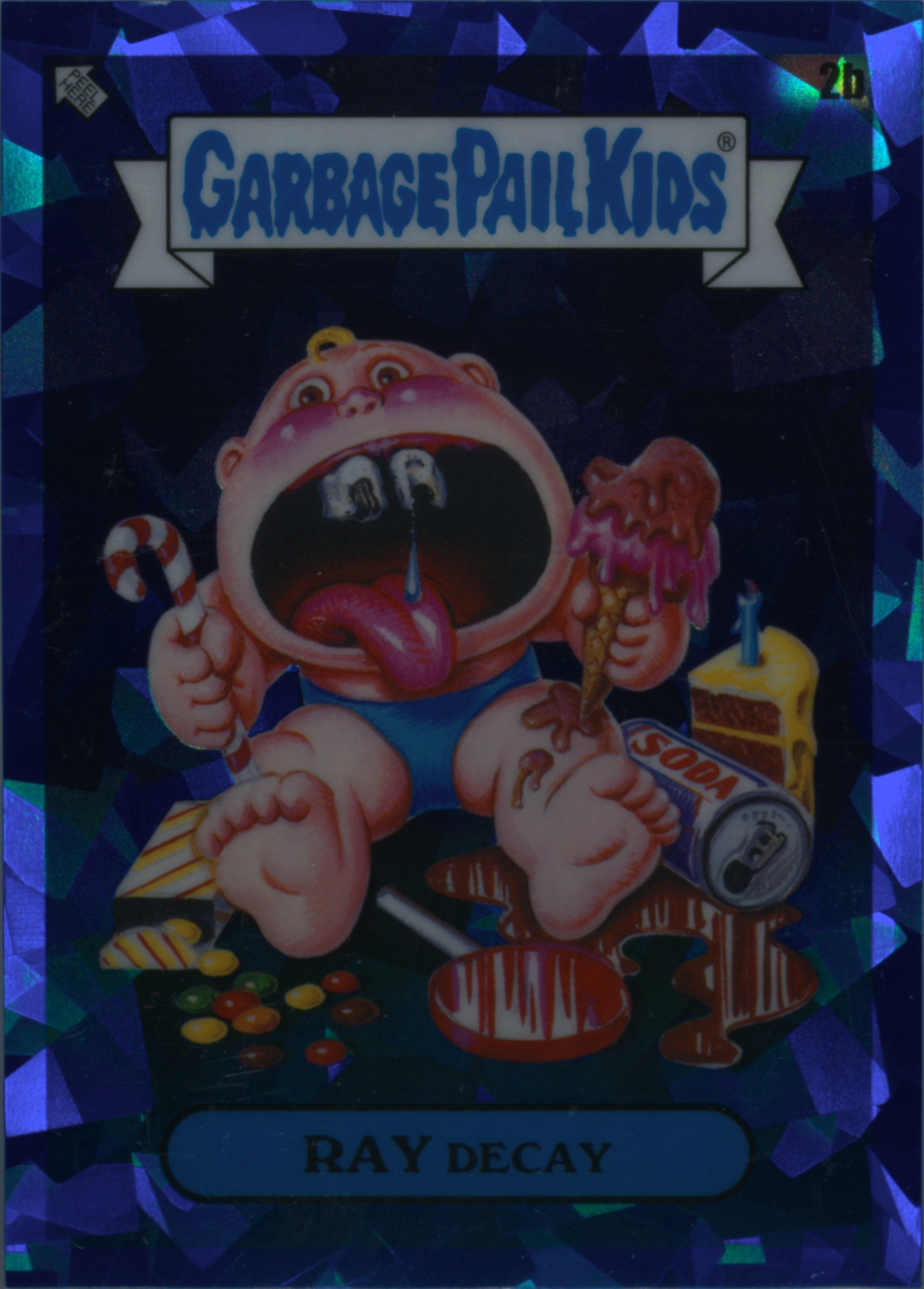 2020 Topps Garbage Pail Kids Sapphire Edition #2b Ray Decay front