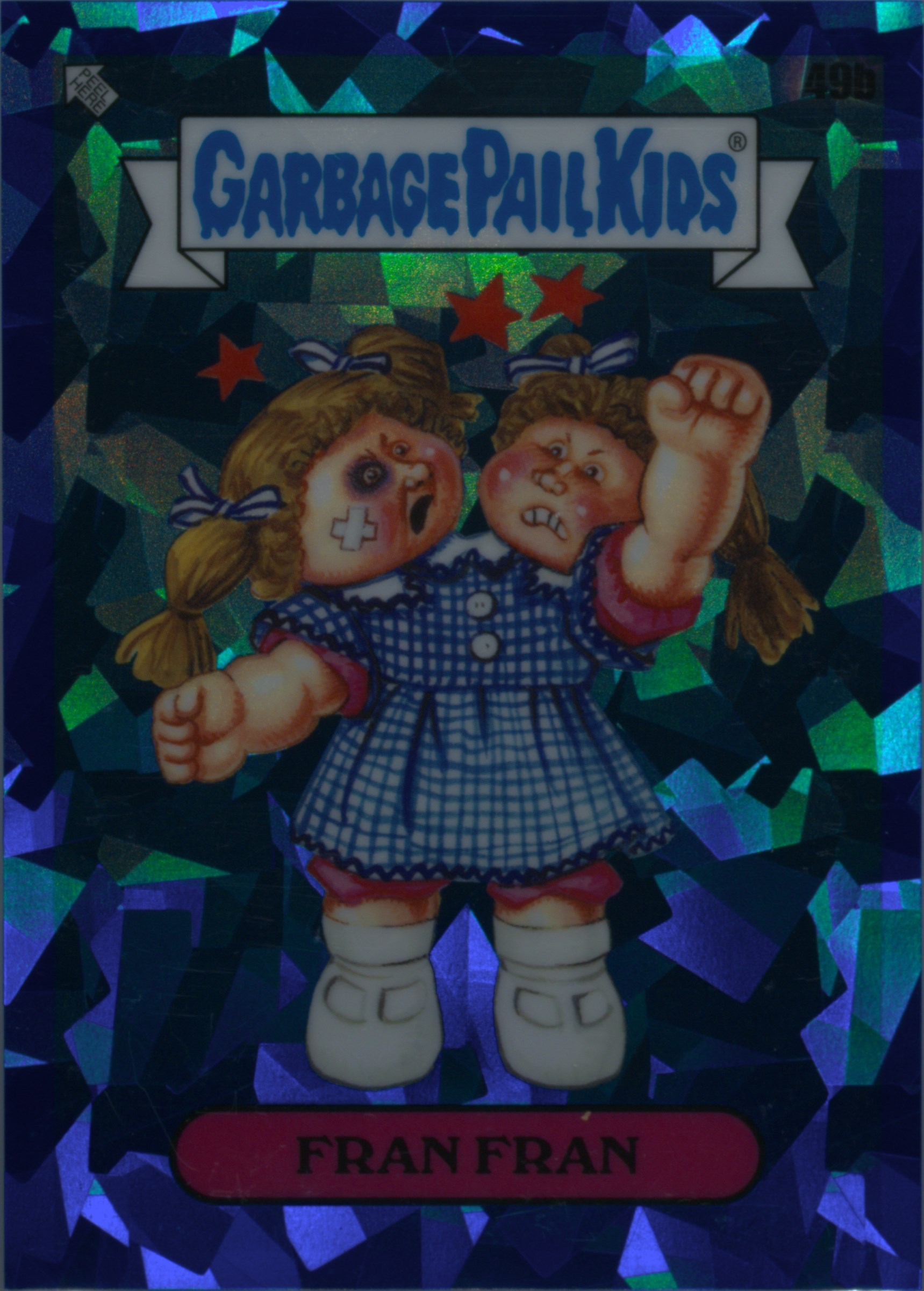 Fran Fran #49B PSA 8 Garbage Pail Kids card front