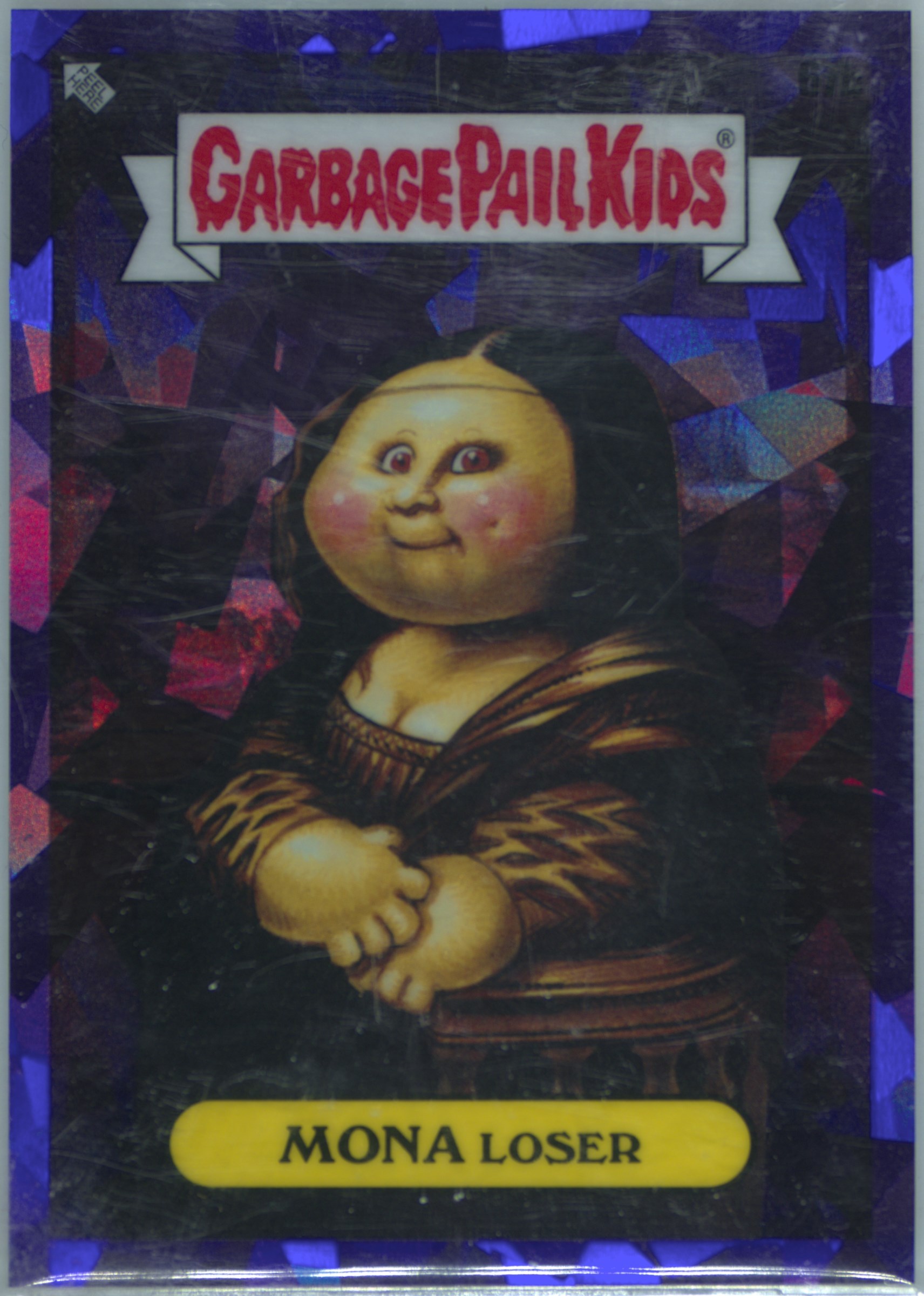 2020 Topps Garbage Pail Kids Sapphire Edition Purple #67b Mona Loser front