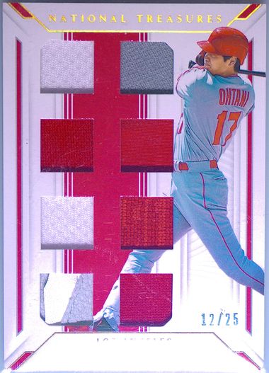大谷翔平 2019 paniniパッチカード MajesticMaterials 大谷翔平topps 2019 FireBaseball RelicCardと panini
