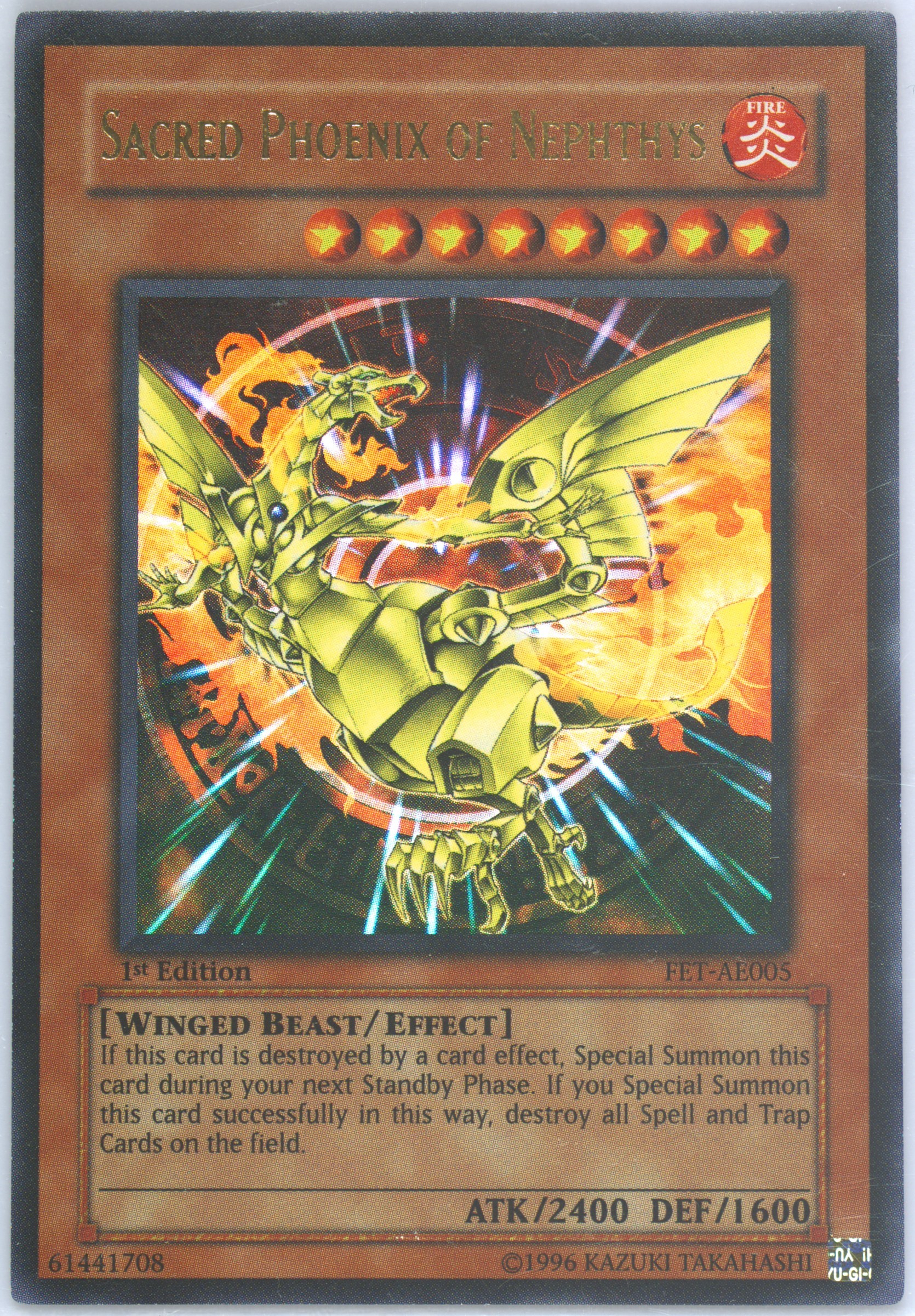 Auction Prices Realized Tcg Cards 2005 Yu-Gi-Oh! Fet-Flaming