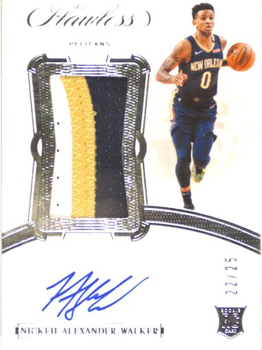 Nickeil popular Alexander-Walker 2019-20 Panini RC Auto Hardwood 4/5!!