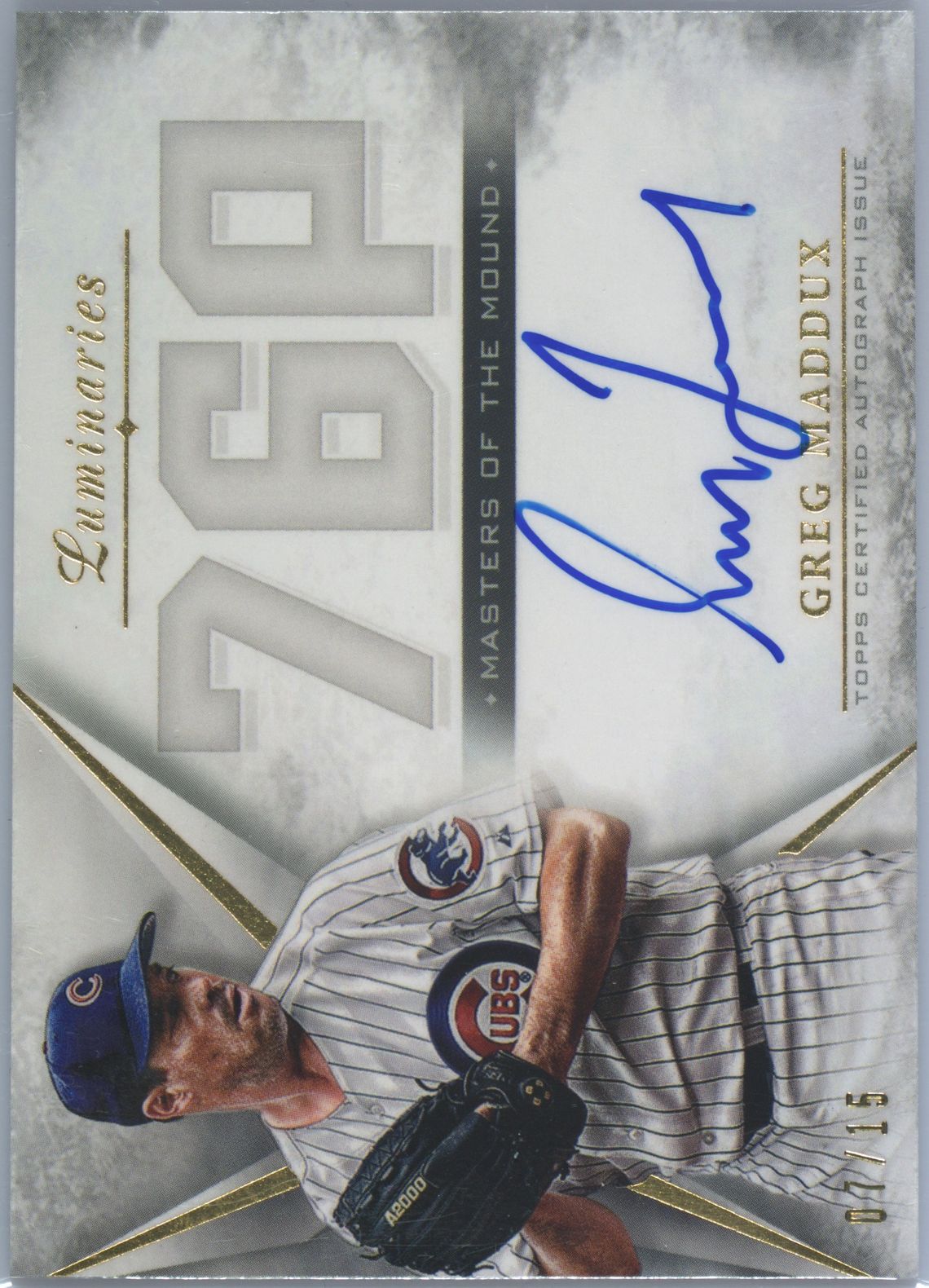 グレッグ マダックス サイン入りカード Yahoo!オークション -「greg