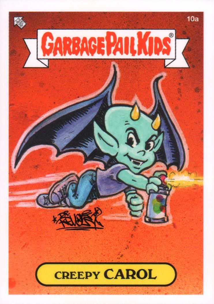 2020 Topps Garbage Pail Kids Beyond The Streets #10a Creepy Carol front