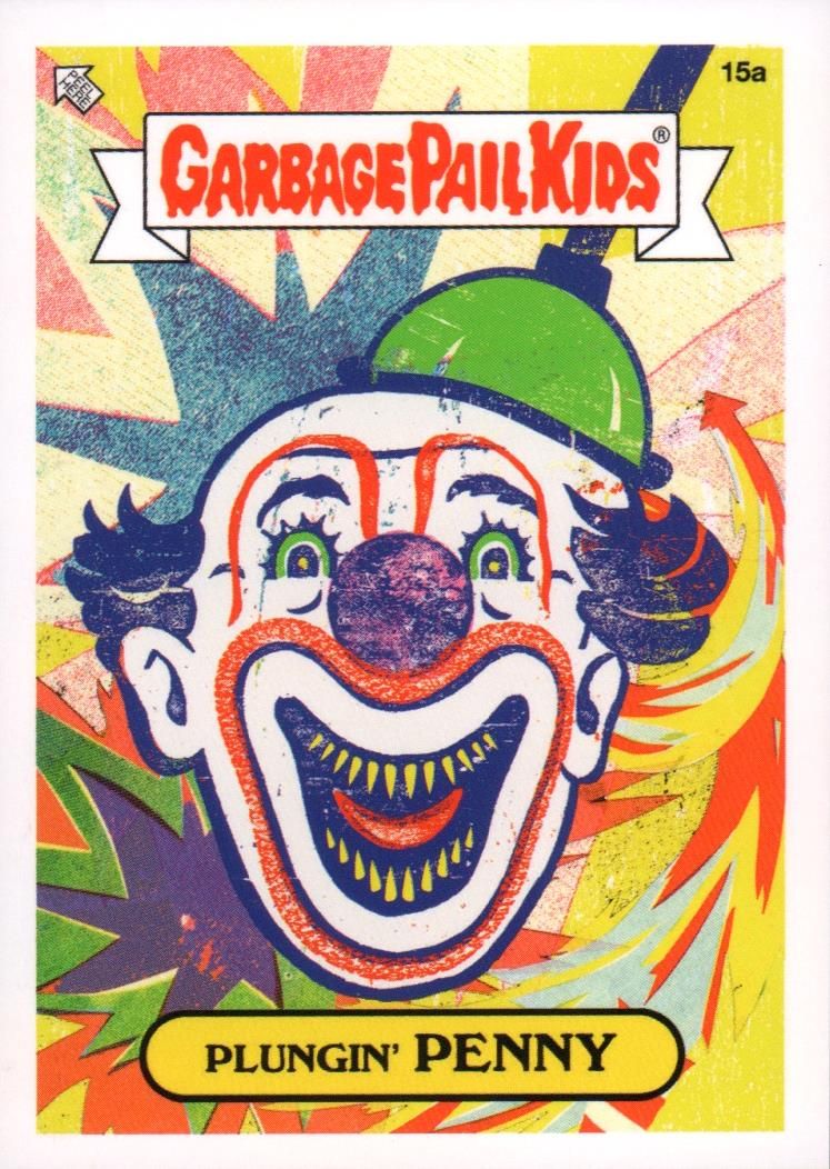 2020 Topps Garbage Pail Kids Beyond The Streets #15a Plungin' Penny front