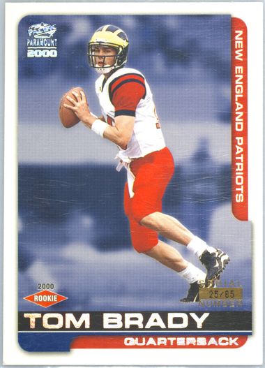 Auction Prices Realized Football Cards 2000 PACIFIC PARAMOUNT Tom