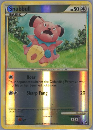 snubbull pokemon card price Amazon.com: Snubbull Pokemon Card