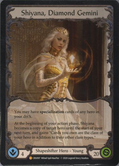 その他 Flesh and Blood Shiyana, Diamond Gemini Auction Prices Realized Tcg Cards 2020 FLESH AND BLOOD