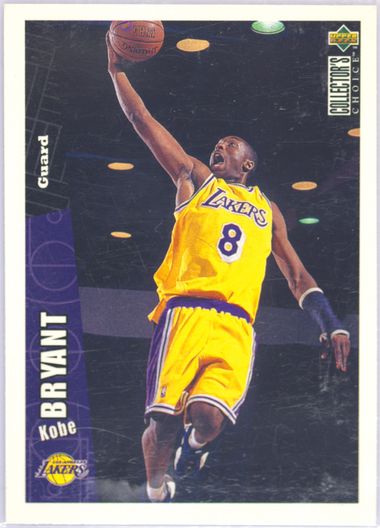 collectors choice kobe bryant rookie card