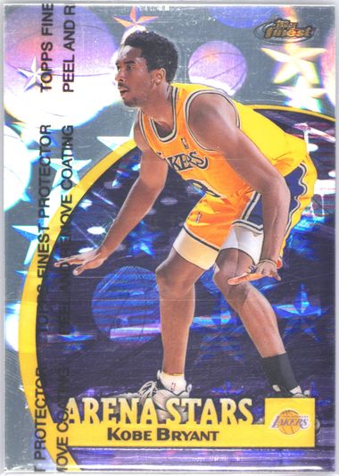 その他 Kobe 1998-99 Topps Finest Arena Stars Kobe Bryant 1998-99 Topps Finest Arena Stars #AS5 PSA 8 NM